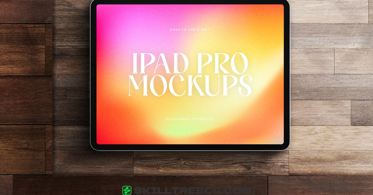 iPad Pro Mockup v8（977516）-技能树
